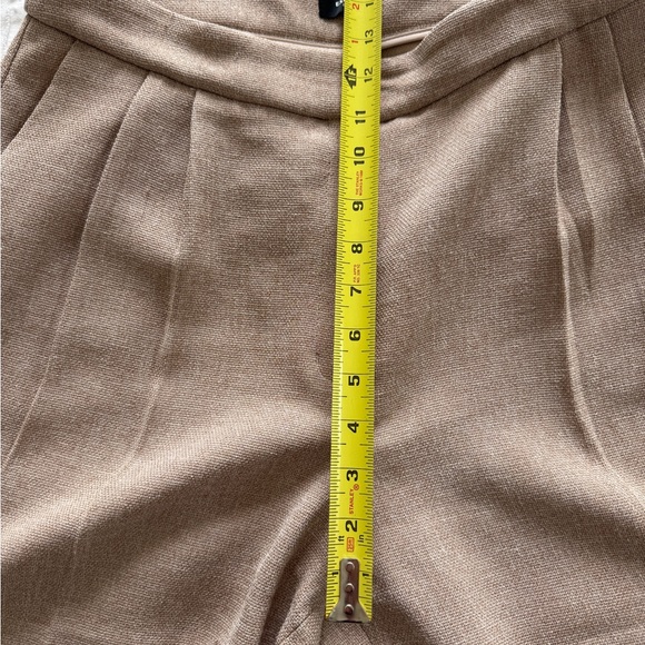 Express Tan Textured Suit- Jacket (M), Pants Size 10 - Picture 14 of 16